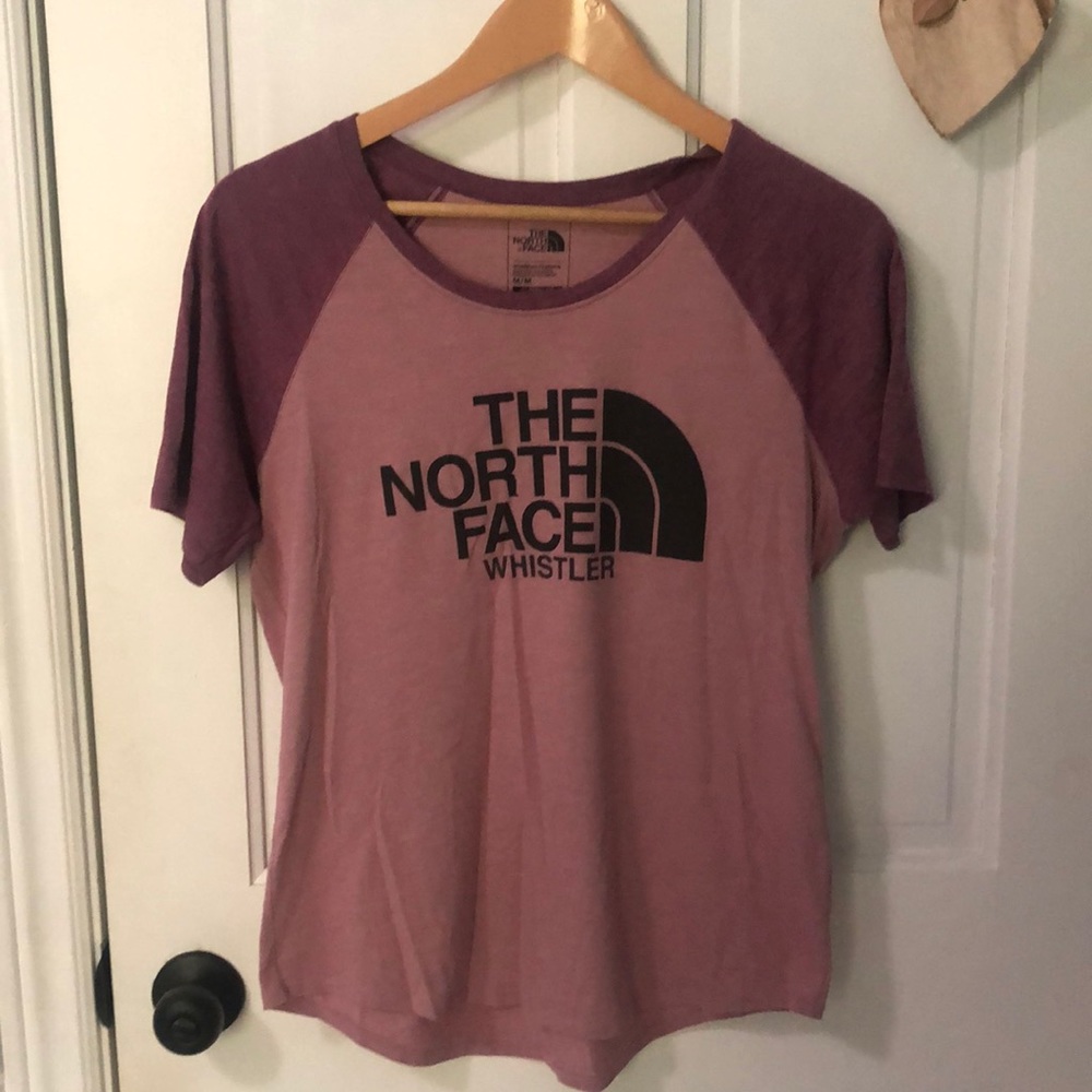 The North Face dusty rose tee